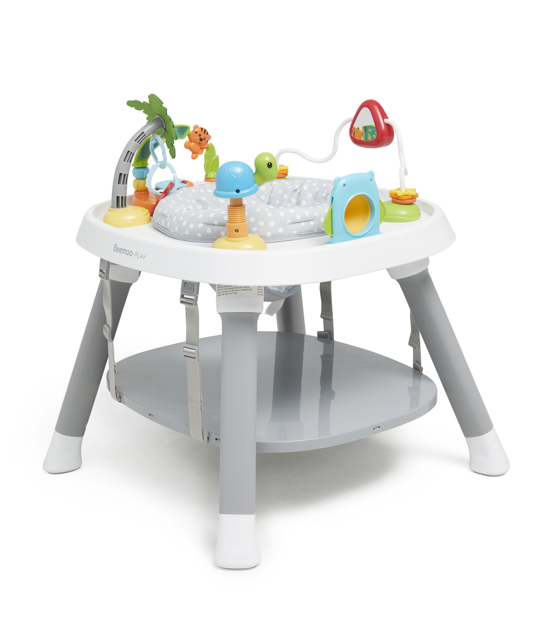 Beemoo PLAY Explore 3-in-1 Aktivitetscenter|Stone Grey