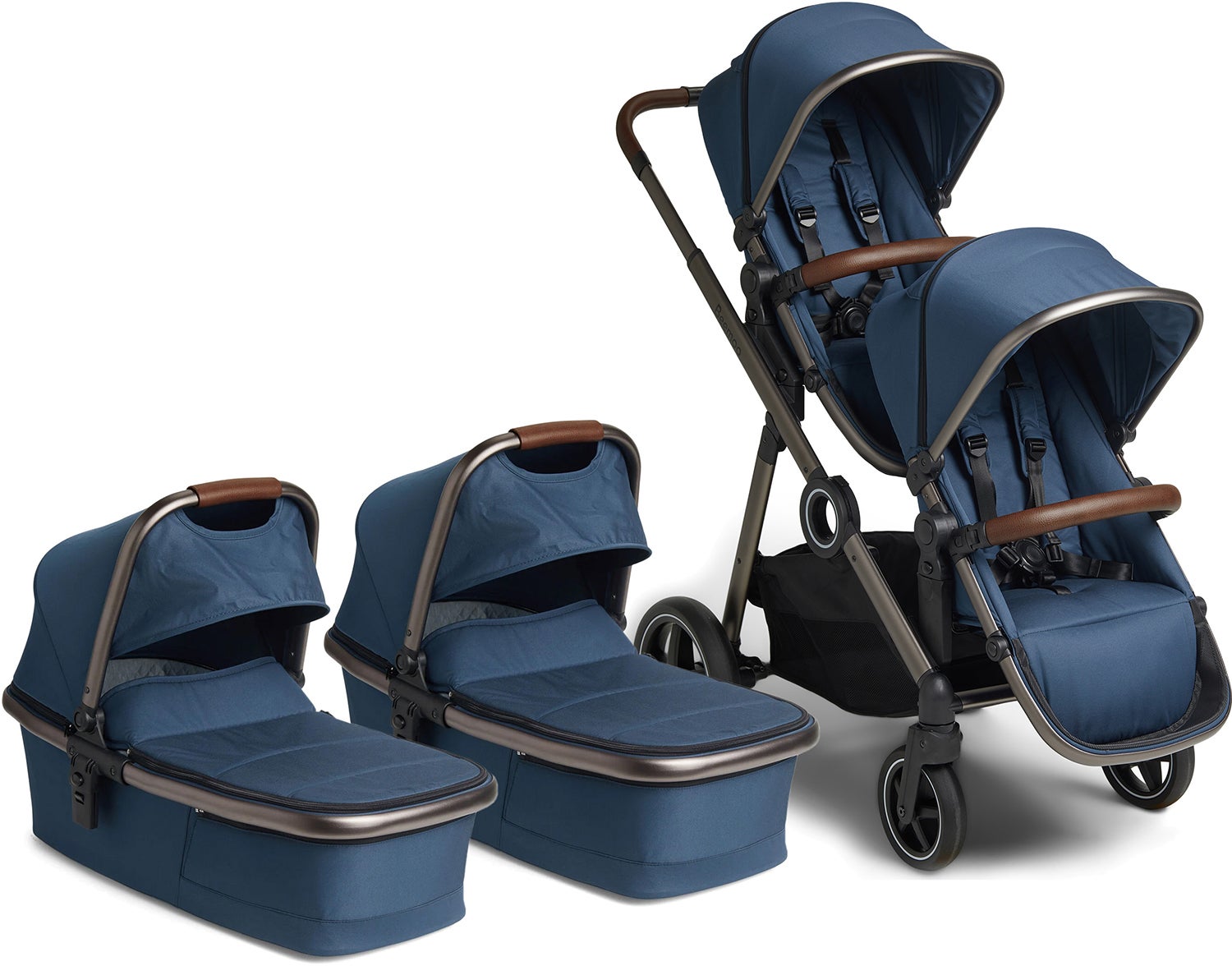 Beemoo Pro Multi Tvillingvagn