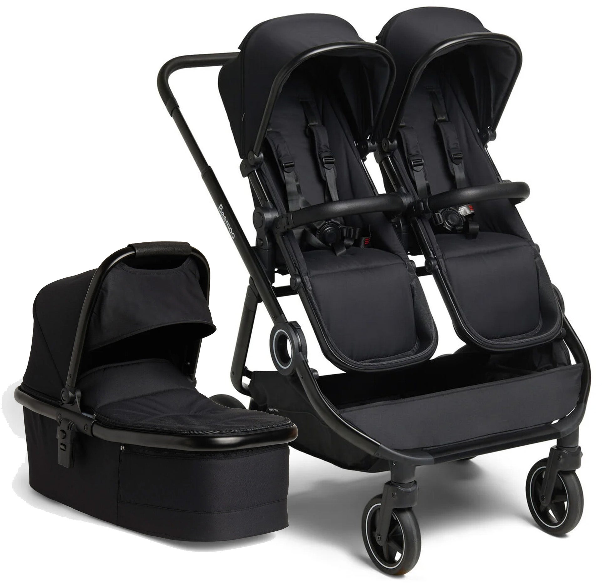 Beemoo Pro Twin Syskonvagn inkl. Liggdel