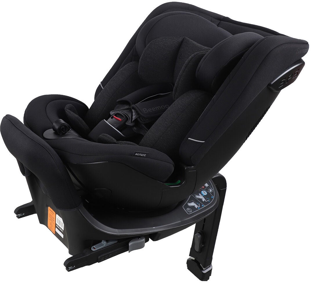 Beemoo Rotate i-Size Bilbarnstol|Black Stone