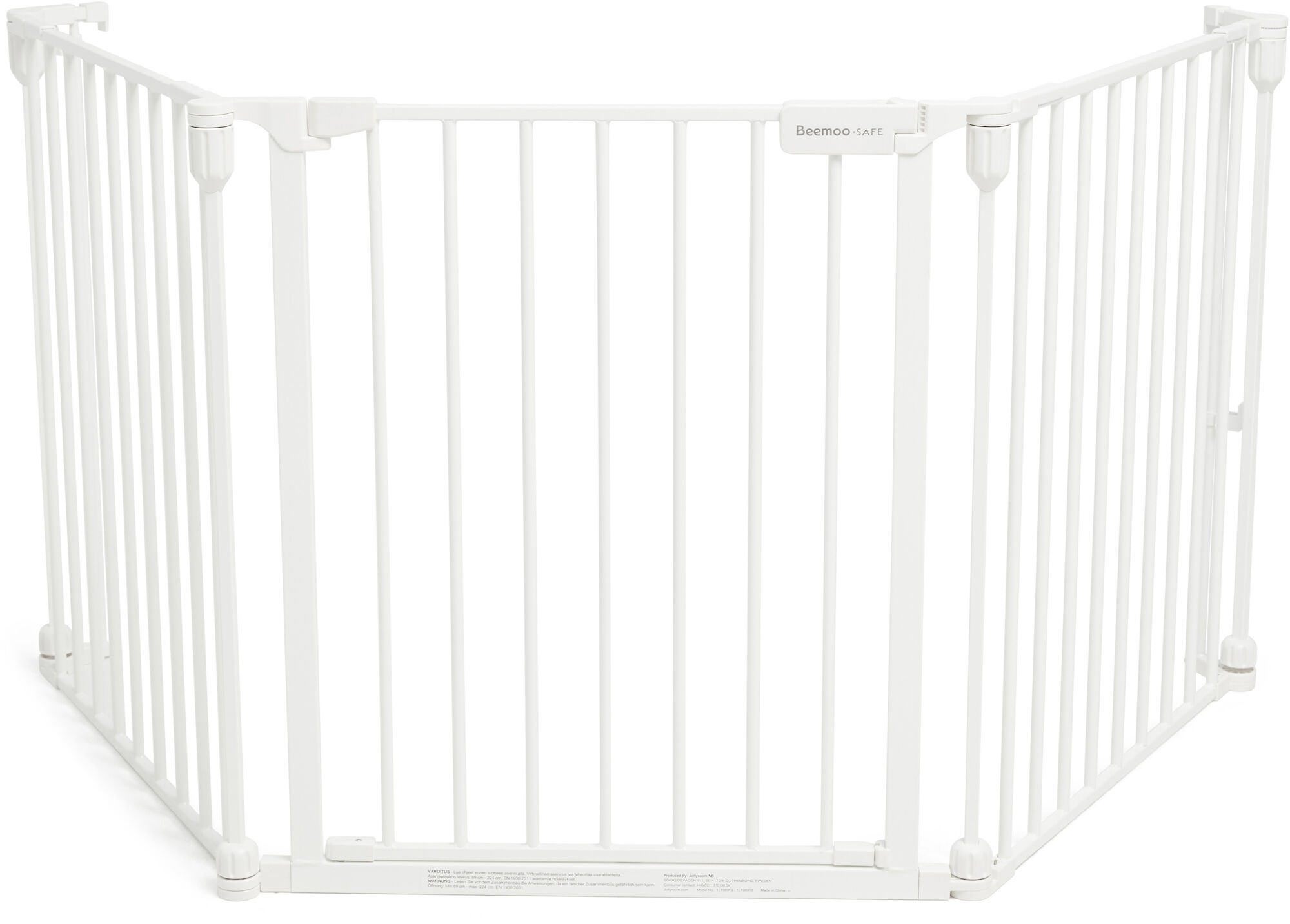 Beemoo Safe Protect Rumsavdelare 3 Paneler|White