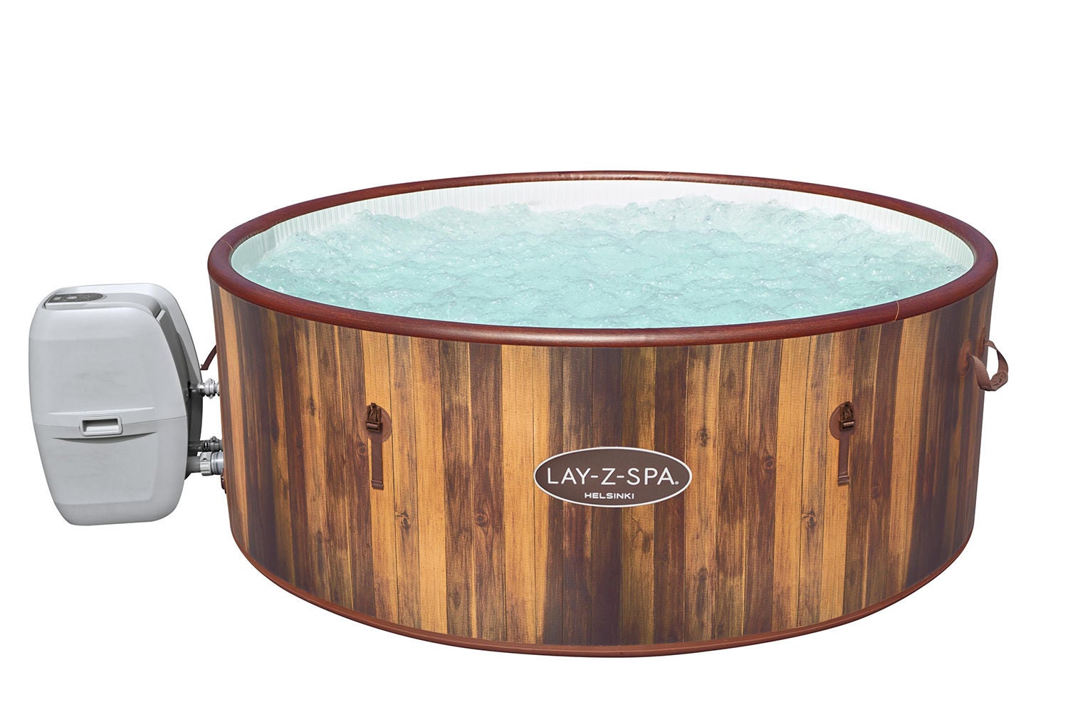 Bestay Lay-Z-Spa Helsinki AirJet Pool|Wooden