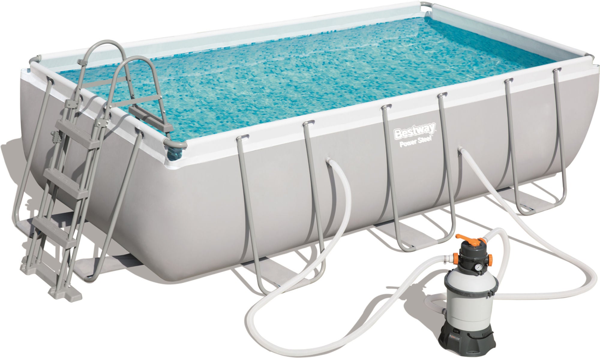 Bestway Power Steel Pool m. Sandfilterpump 404x201|