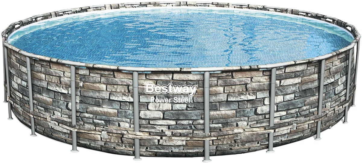 Bestway Power Steel Pool m. Tillbehör 671x132