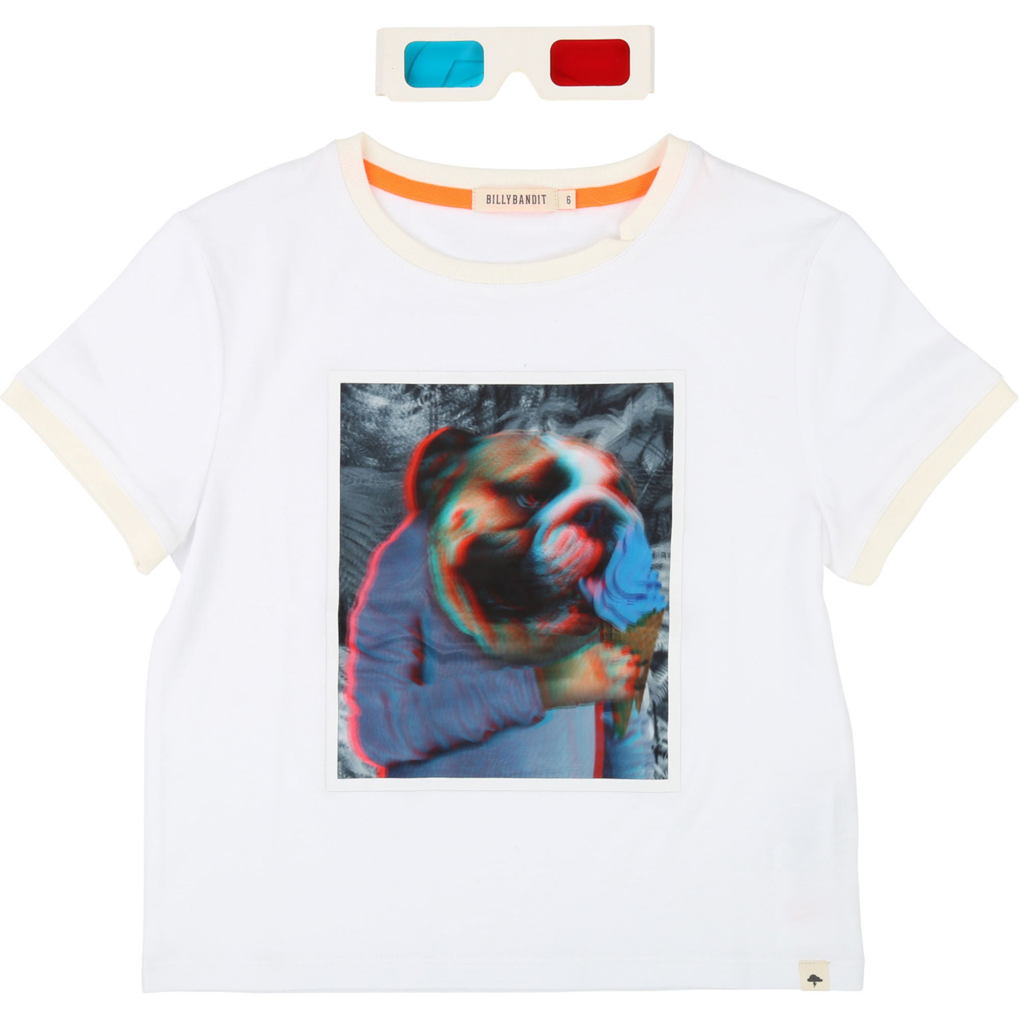 Billybandit T-Shirt &  Solglasögon|White 10år