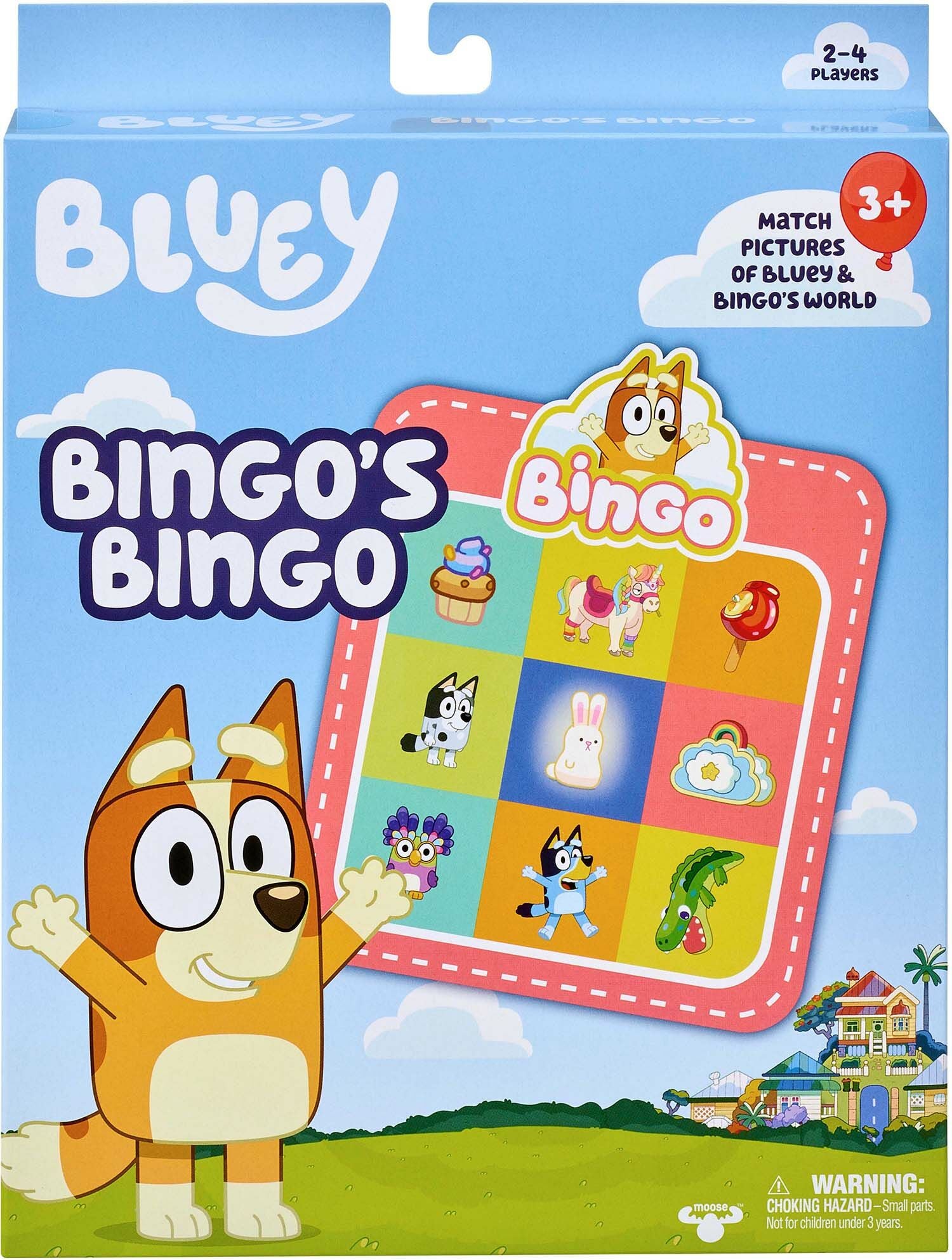 Bluey Bingo Spel|