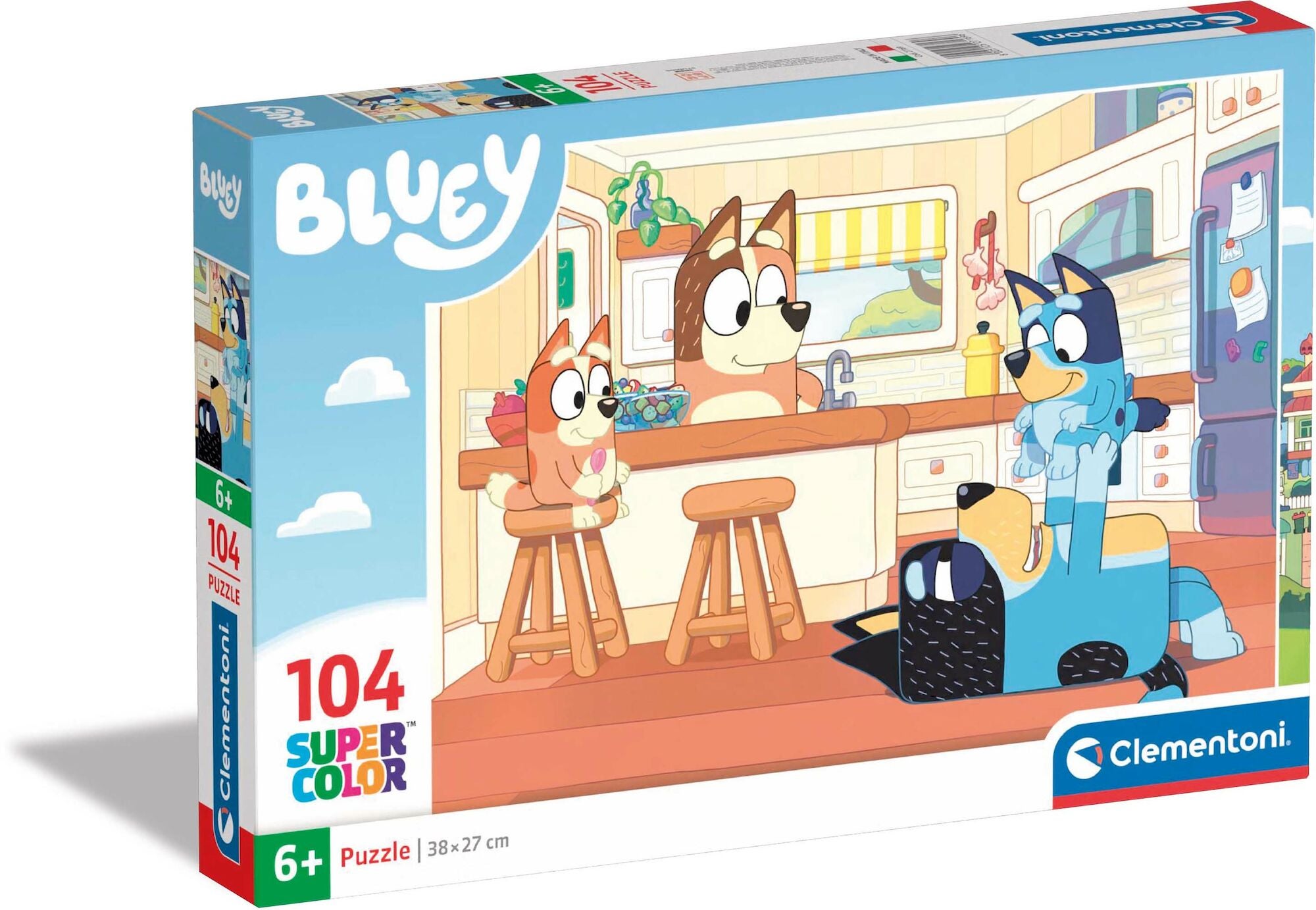 Bluey Pussel 104 Bitar|