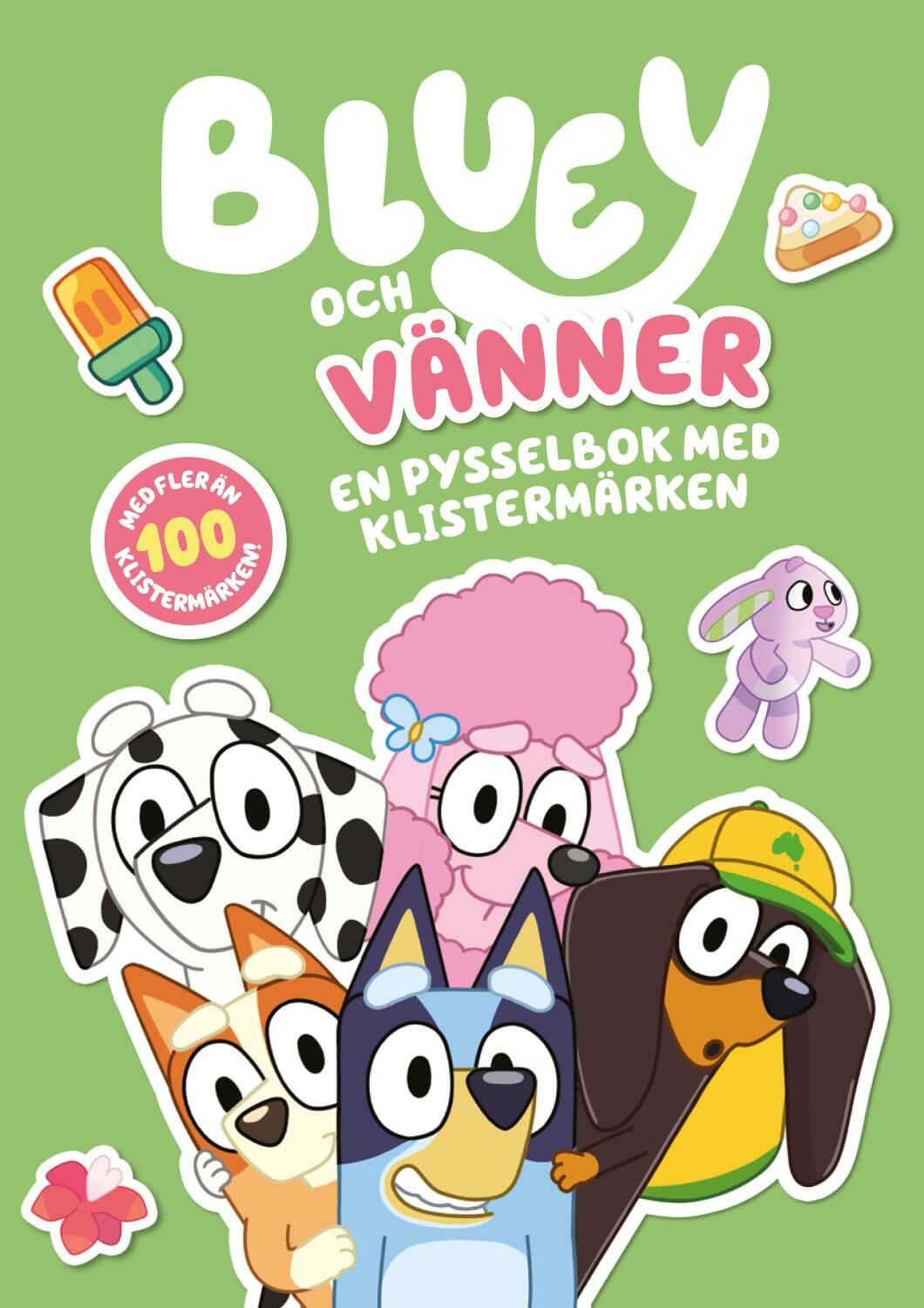 Bluey och vänner: Pysselbok med klistermärken