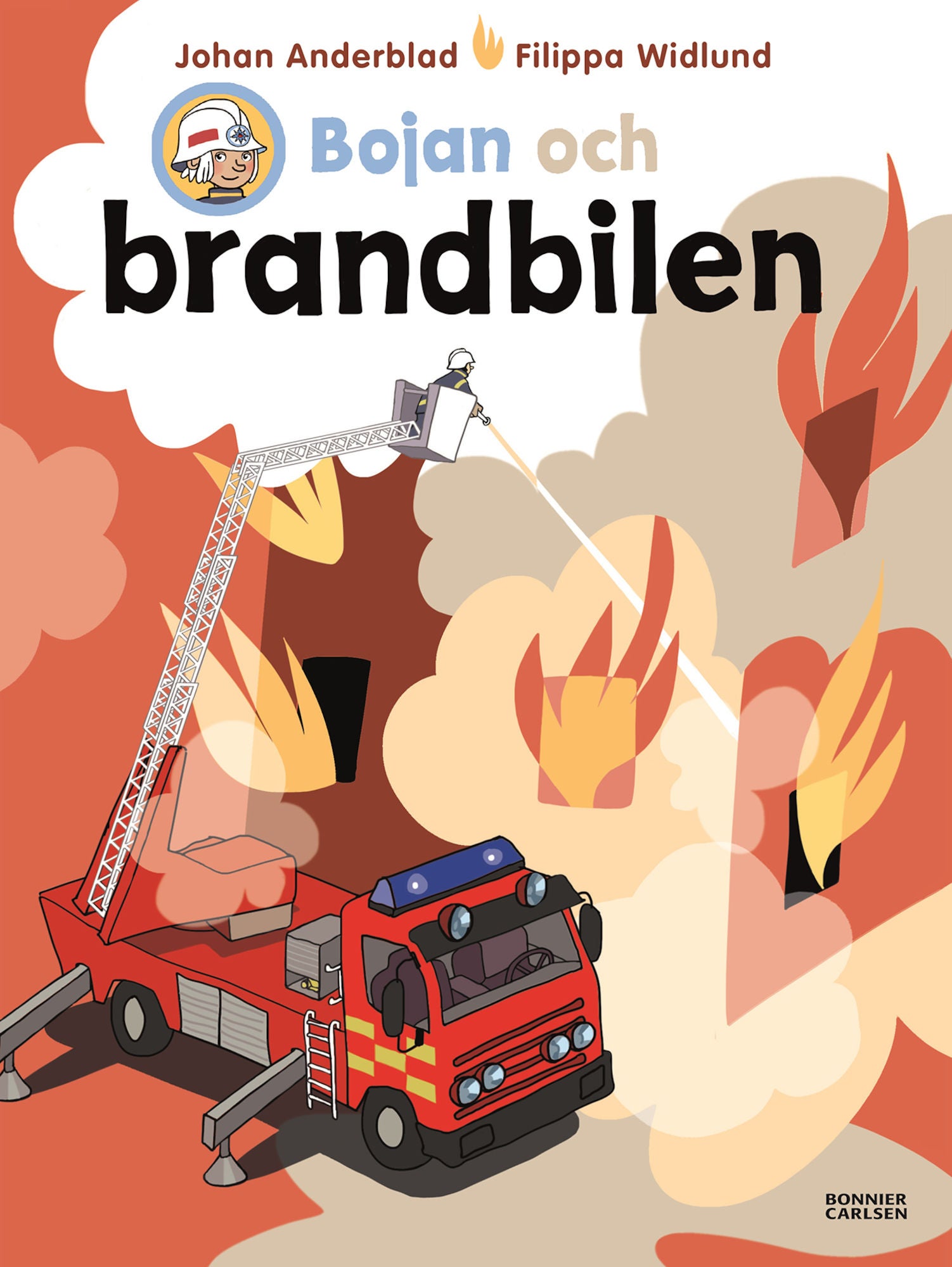 Bonnier Bok Bojan Och Brandbilen
