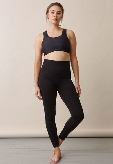 Boob Soft Support Leggings|Black S/M