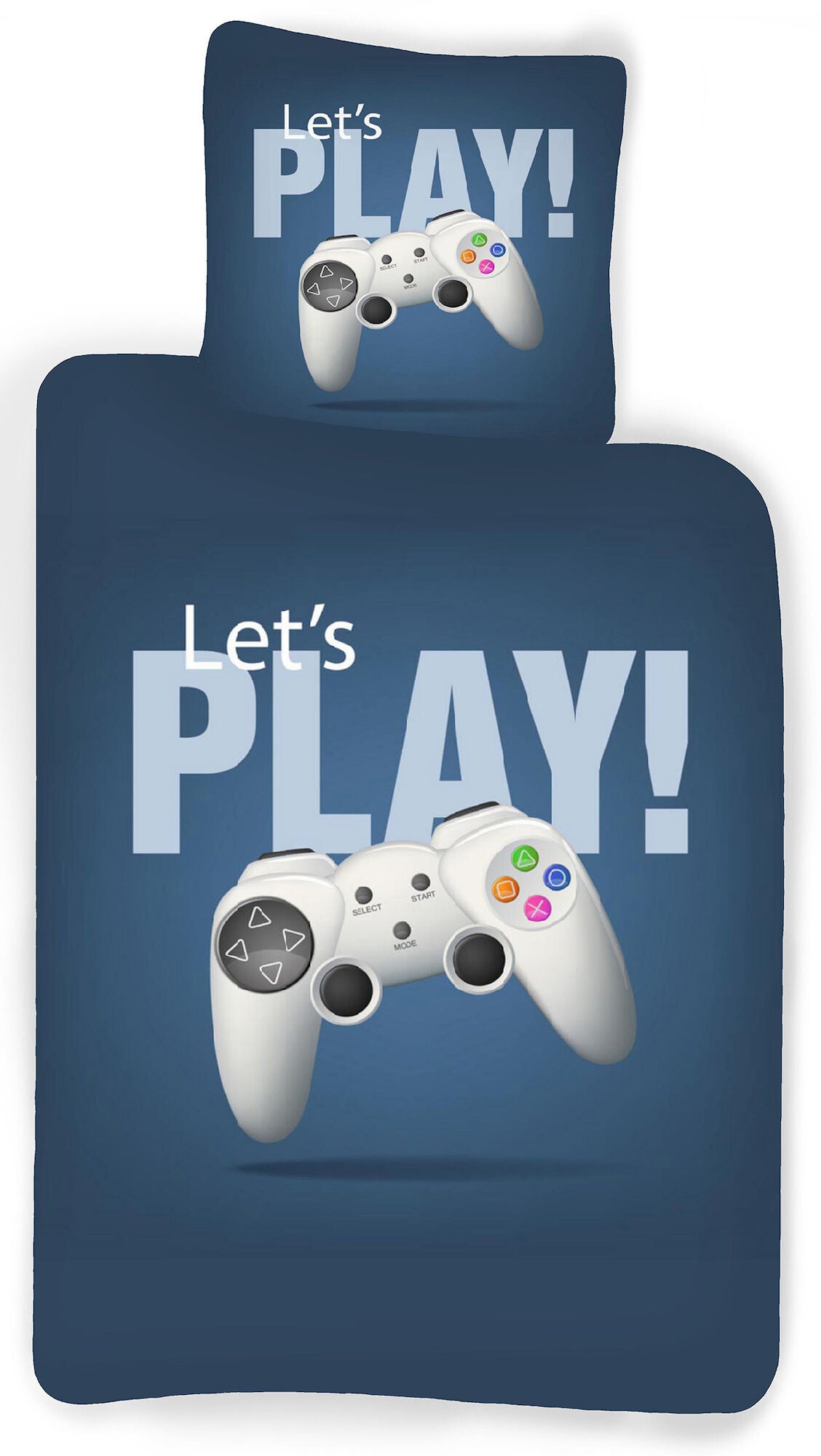 BrandMac Let's Play NB Påslakanset 140 x 200