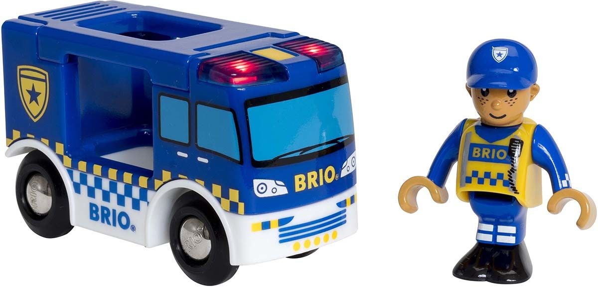 Brio 33825 Polisvagn|