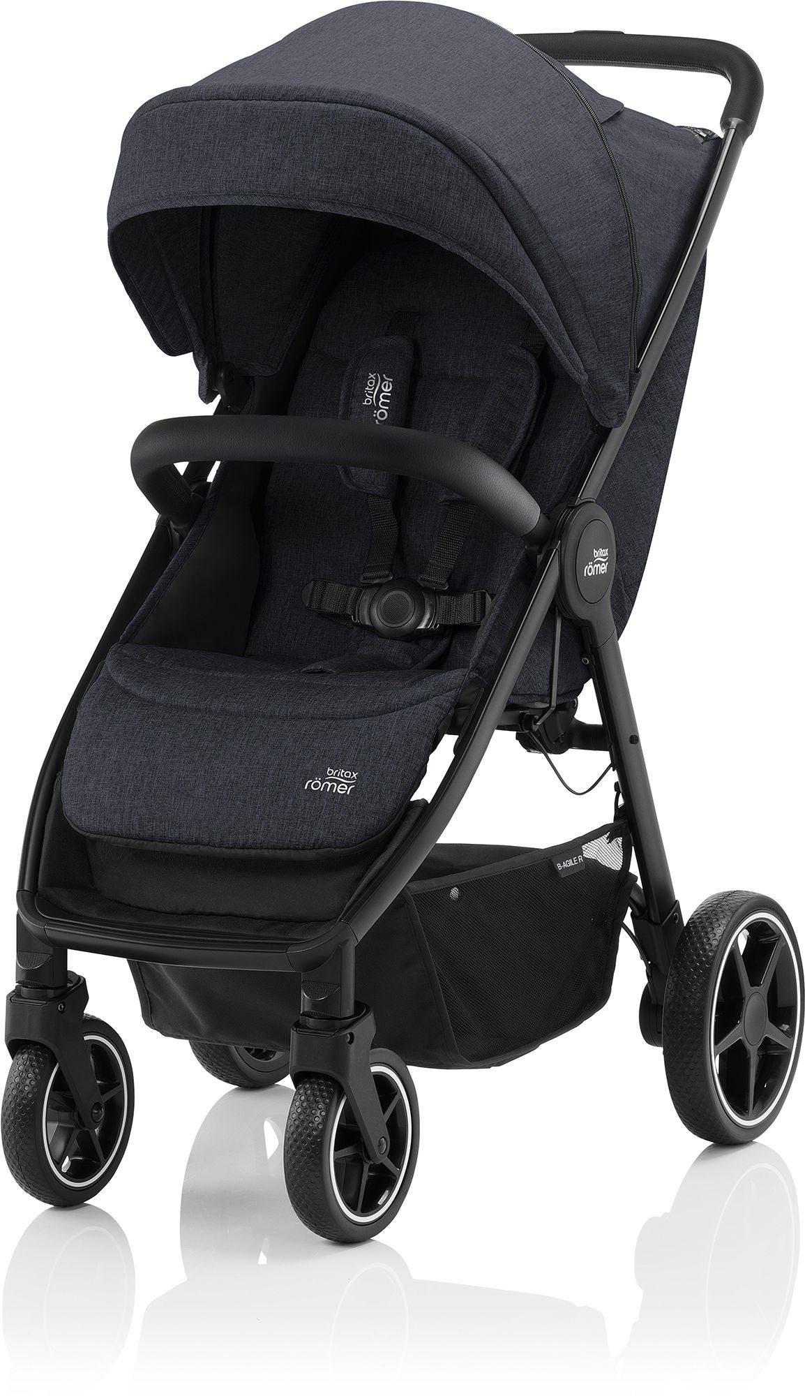 Britax Römer B-AGILE R Sittvagn|Black/Black