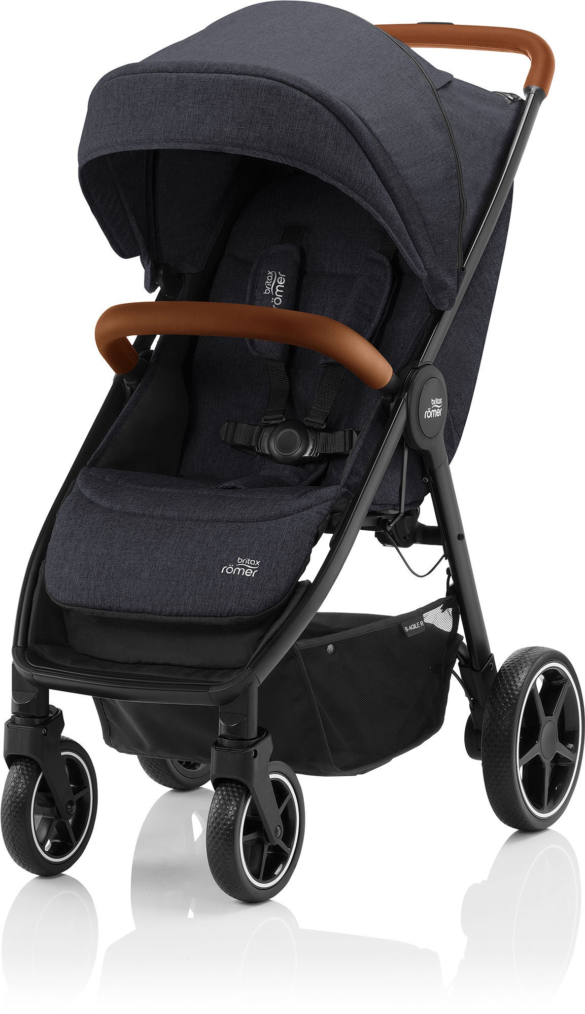 Britax Römer B-AGILE R Sittvagn|Black/Brown
