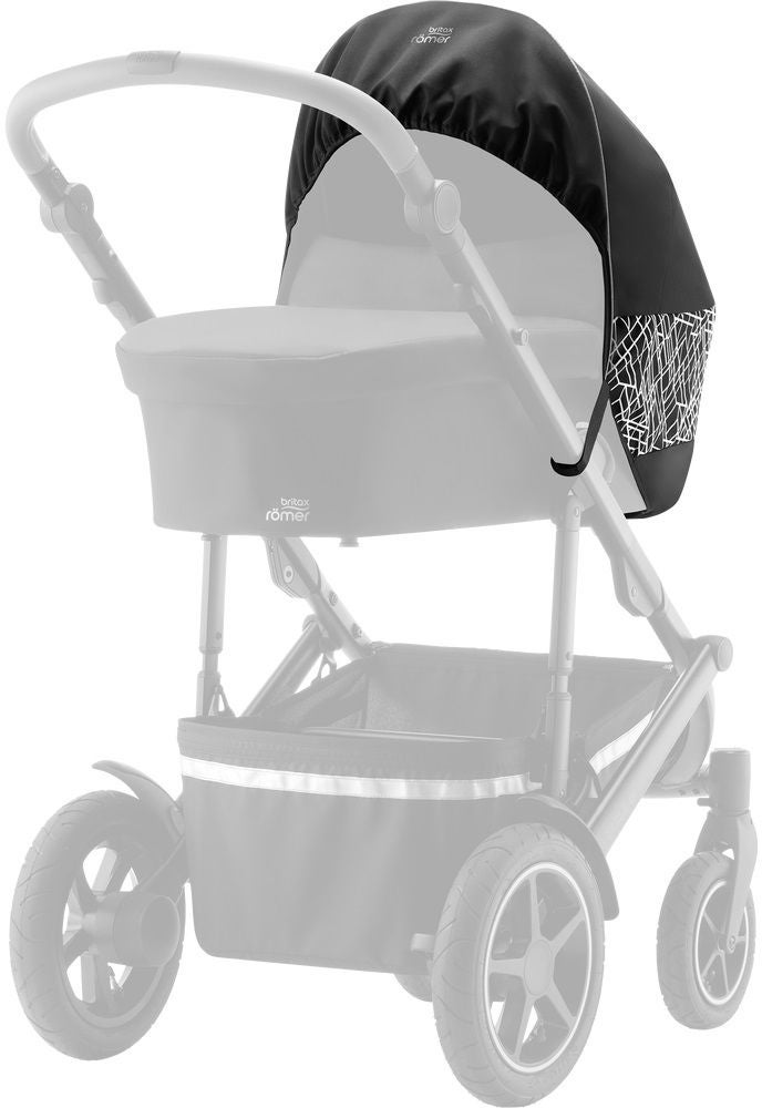 Britax Römer Smile 3/4/5 Stay Safe Hood Reflexhuva|Black