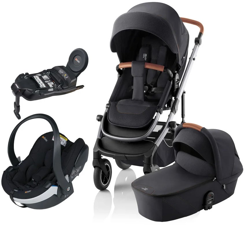 Britax Römer Smile 5Z Duovagn inkl. BeSafe iZi Go Modular X2 &  Bas
