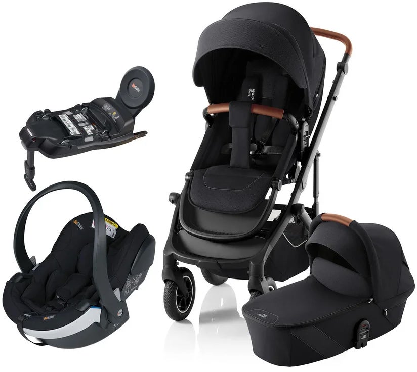 Britax Römer Smile 5Z Duovagn inkl. BeSafe iZi Go Modular X2 &  Bas