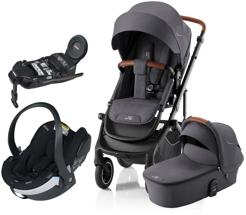 Britax Römer Smile 5Z Duovagn inkl. BeSafe iZi Go Modular X2 &  Bas