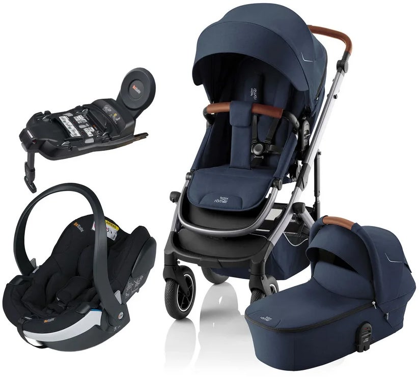 Britax Römer Smile 5Z Duovagn inkl. BeSafe iZi Go Modular X2 &  Bas