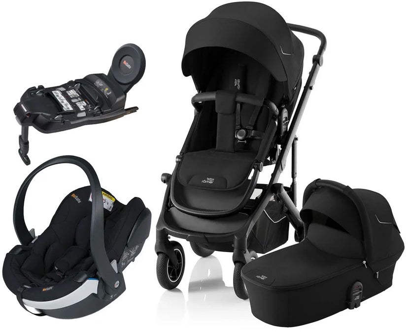 Britax Römer Smile 5Z Duovagn inkl. BeSafe iZi Go Modular X2 &  Bas