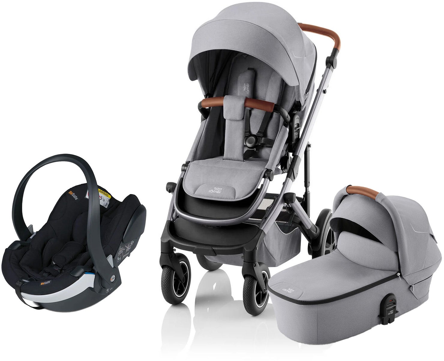 Britax Römer Smile 5Z Duovagn inkl. BeSafe iZi Go Modular X2