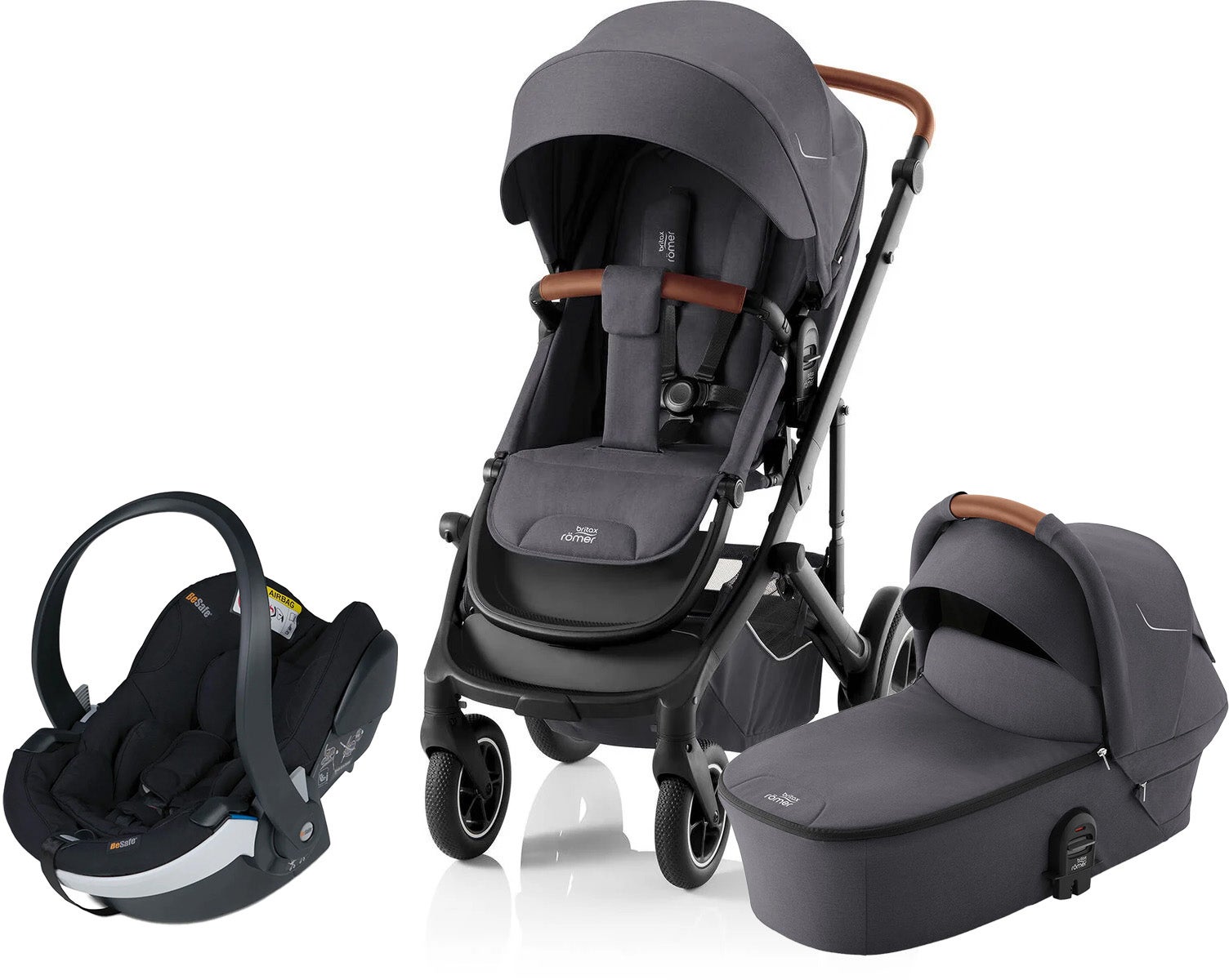 Britax Römer Smile 5Z Duovagn inkl. BeSafe iZi Go Modular X2