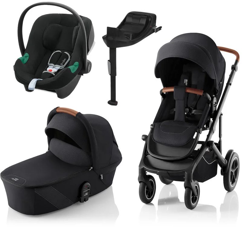 Britax Römer Smile 5Z Duovagn inkl. Cybex Aton B2 &  Bas