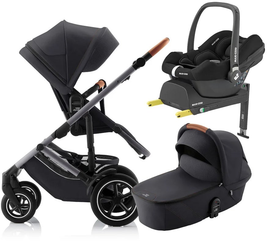 Britax Römer Smile 5Z Duovagn inkl. Maxi-Cosi Cabriofix &  Bas