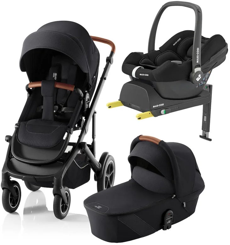Britax Römer Smile 5Z Duovagn inkl. Maxi-Cosi Cabriofix &  Bas