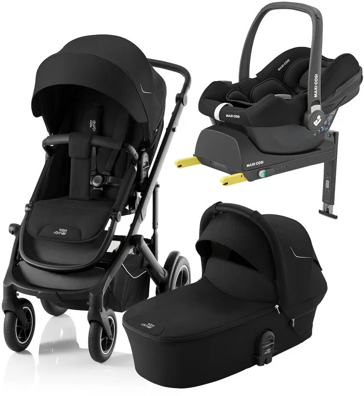Britax Römer Smile 5Z Duovagn inkl. Maxi-Cosi Cabriofix &  Bas