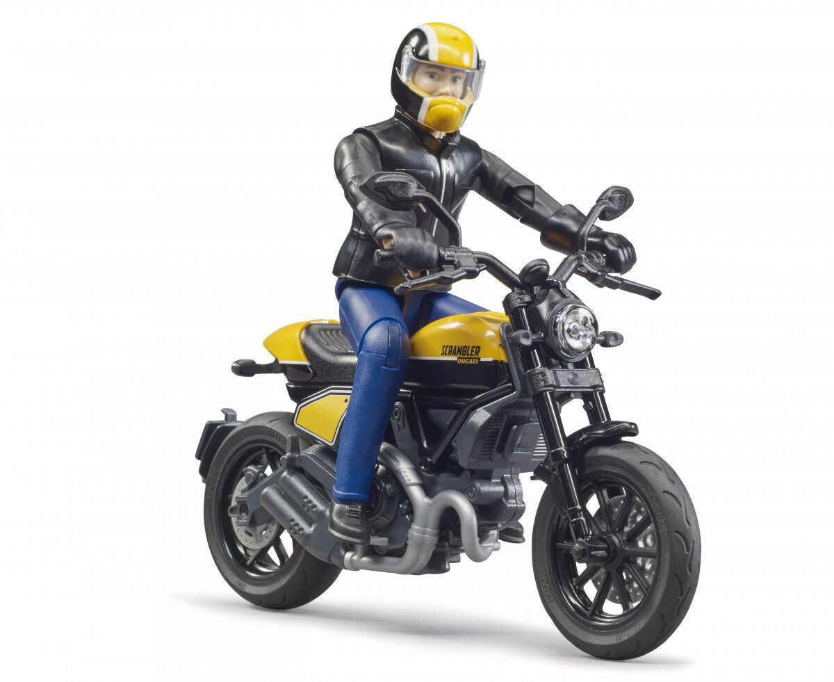 Bruder Ducati Scrambler Full Throttle Motorcykel med Förare|