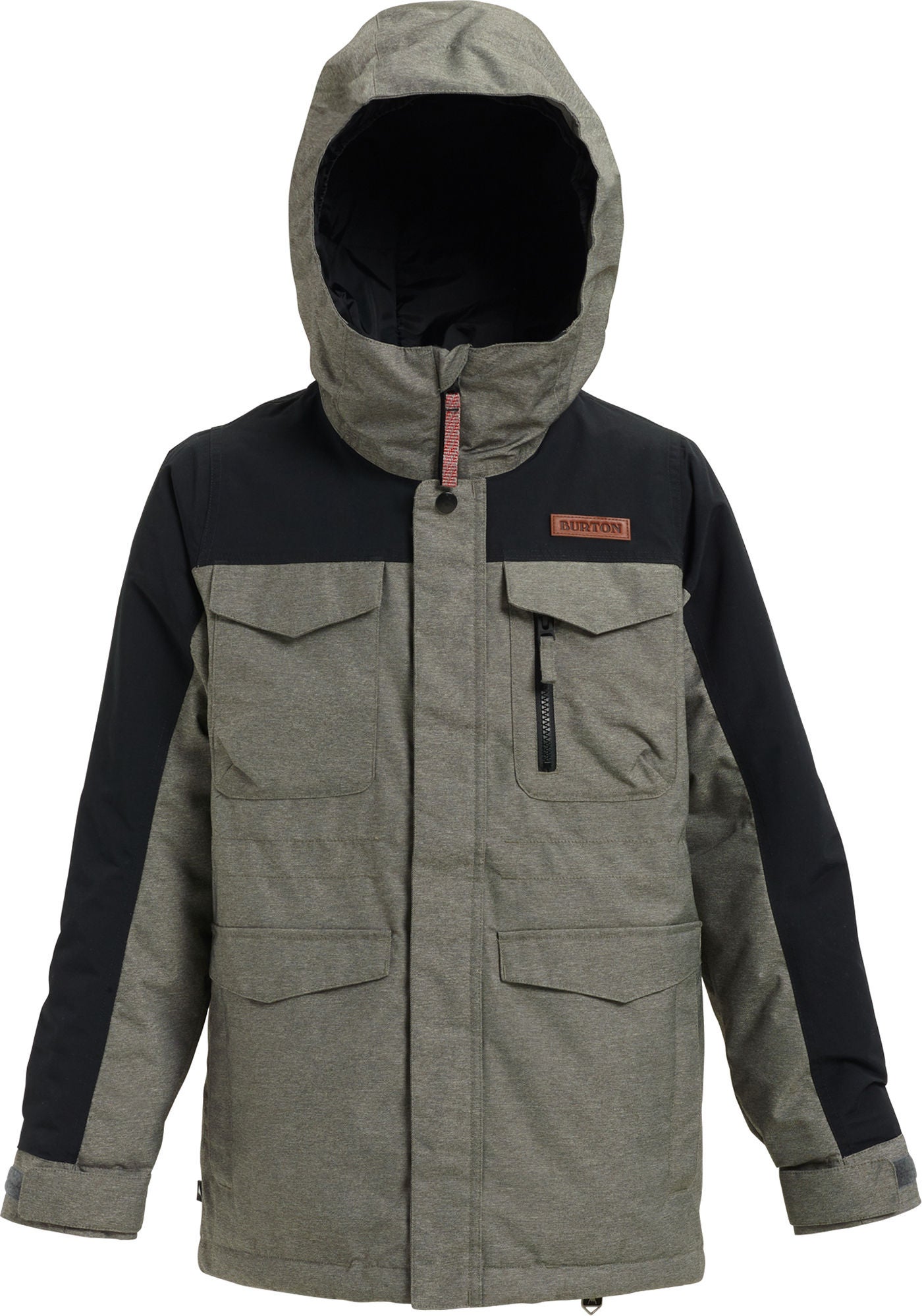 Burton Boys Covert Jacka|Bog Heather/True Black XS