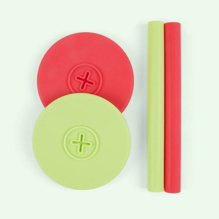 COGNIKIDS Sip Sugrör &  Lock 2-pack
