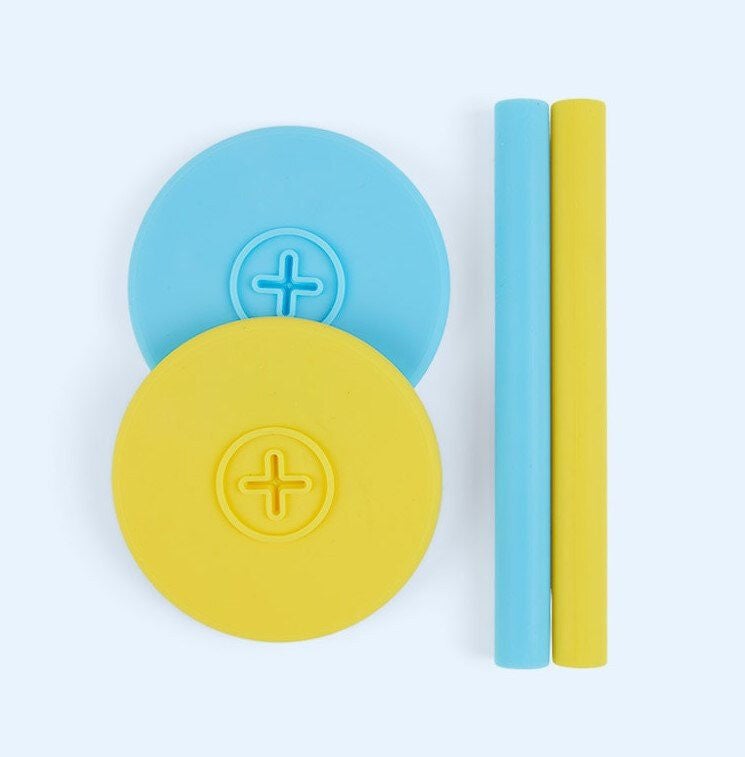 COGNIKIDS Sip Sugrör &  Lock 2-pack