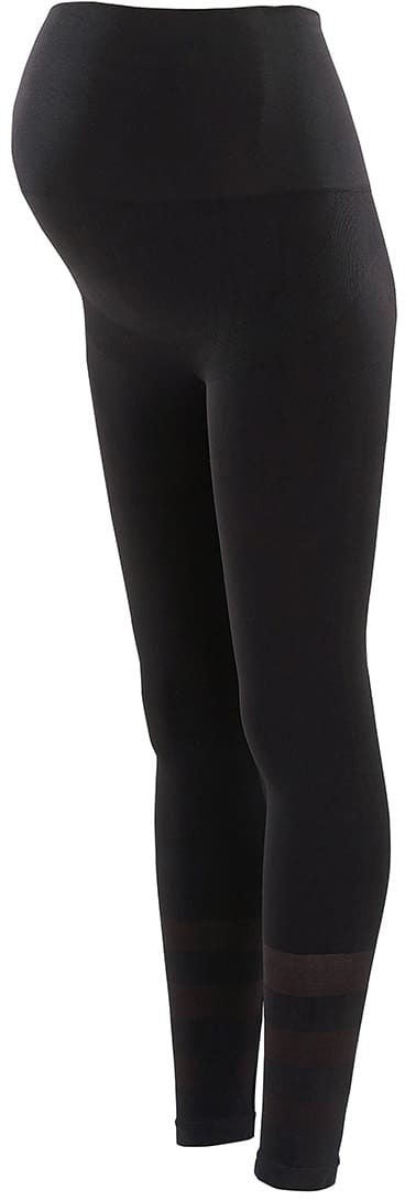 Cache Coeur WOMA Seamless Gravidleggings|Black L