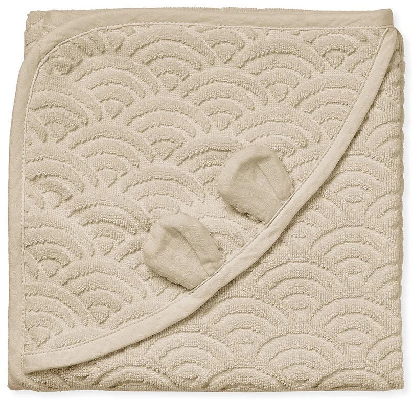 Cam Cam Copenhagen Baby Badcape|Almond