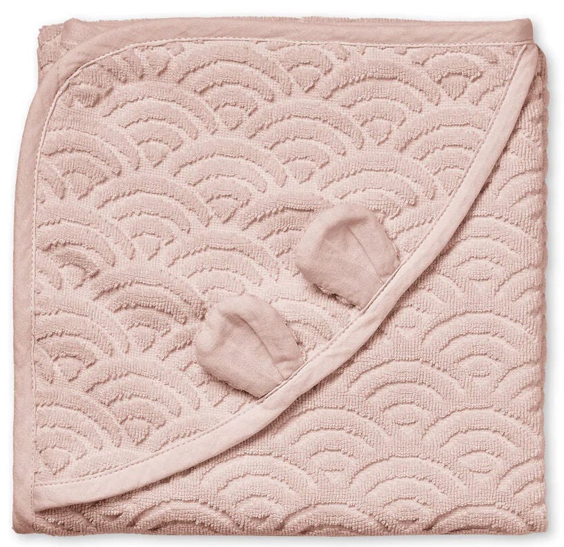 Cam Cam Copenhagen Baby Badcape|Dusty Rose