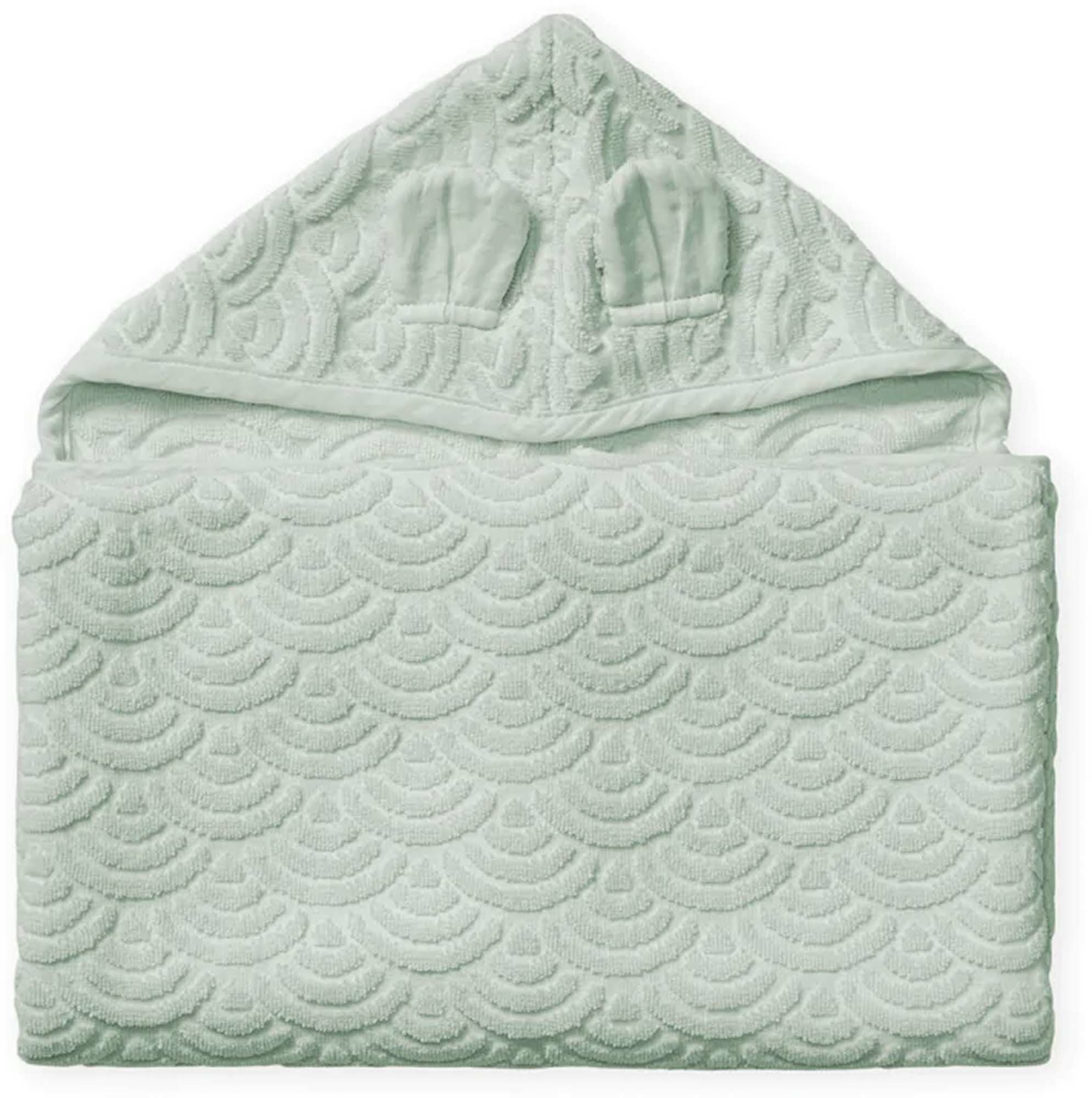Cam Cam Copenhagen Junior Handduk Med Huva|Dusty Green