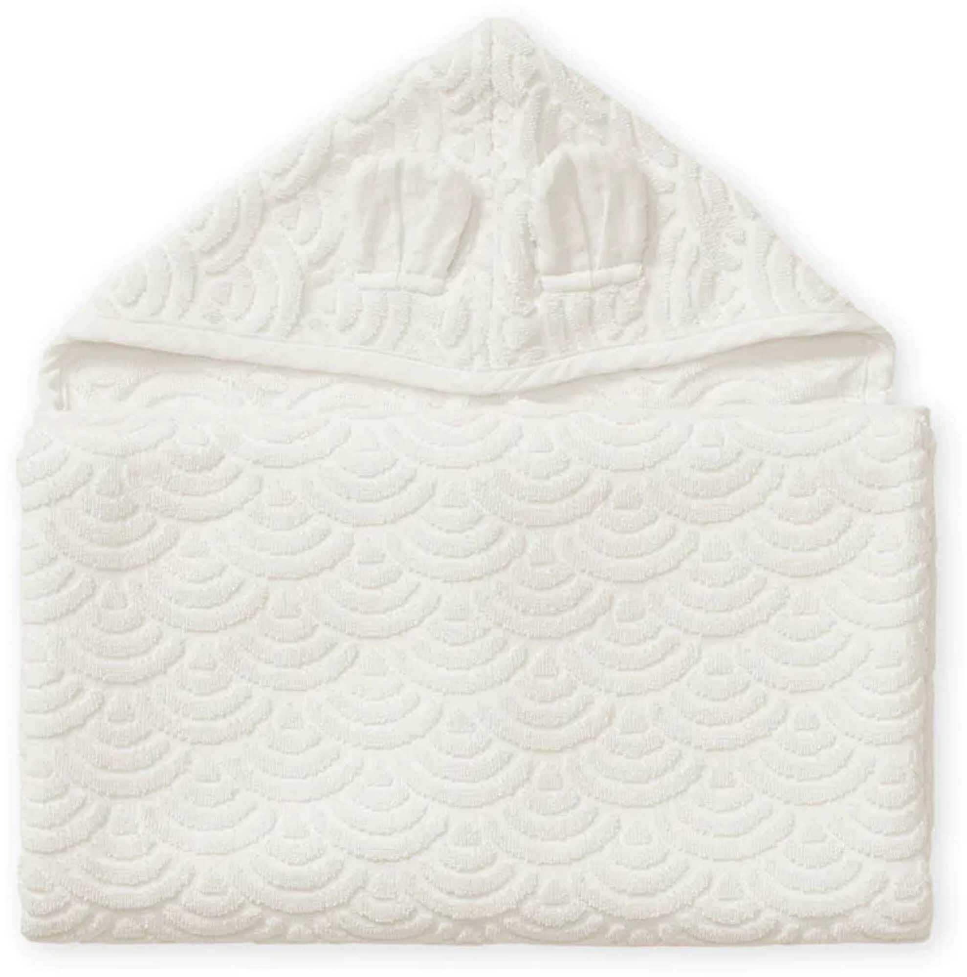 Cam Cam Copenhagen Junior Handduk Med Huva|Off-White