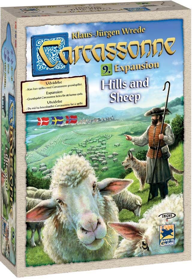 Carcassonne Expansion 9: Hills &  Sheep|