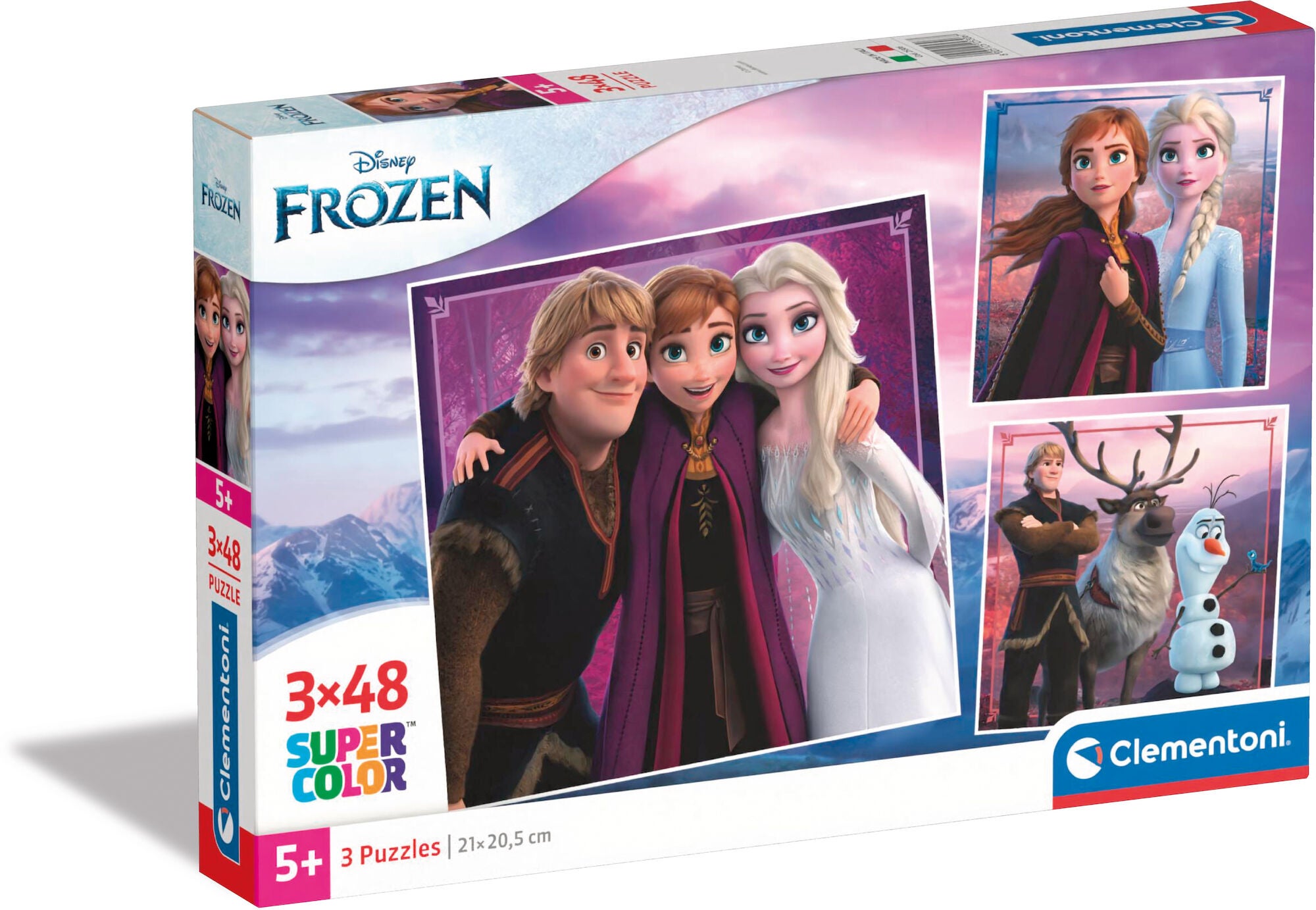 Clementoni Disney Frozen Pussel 3x48 Bitar|