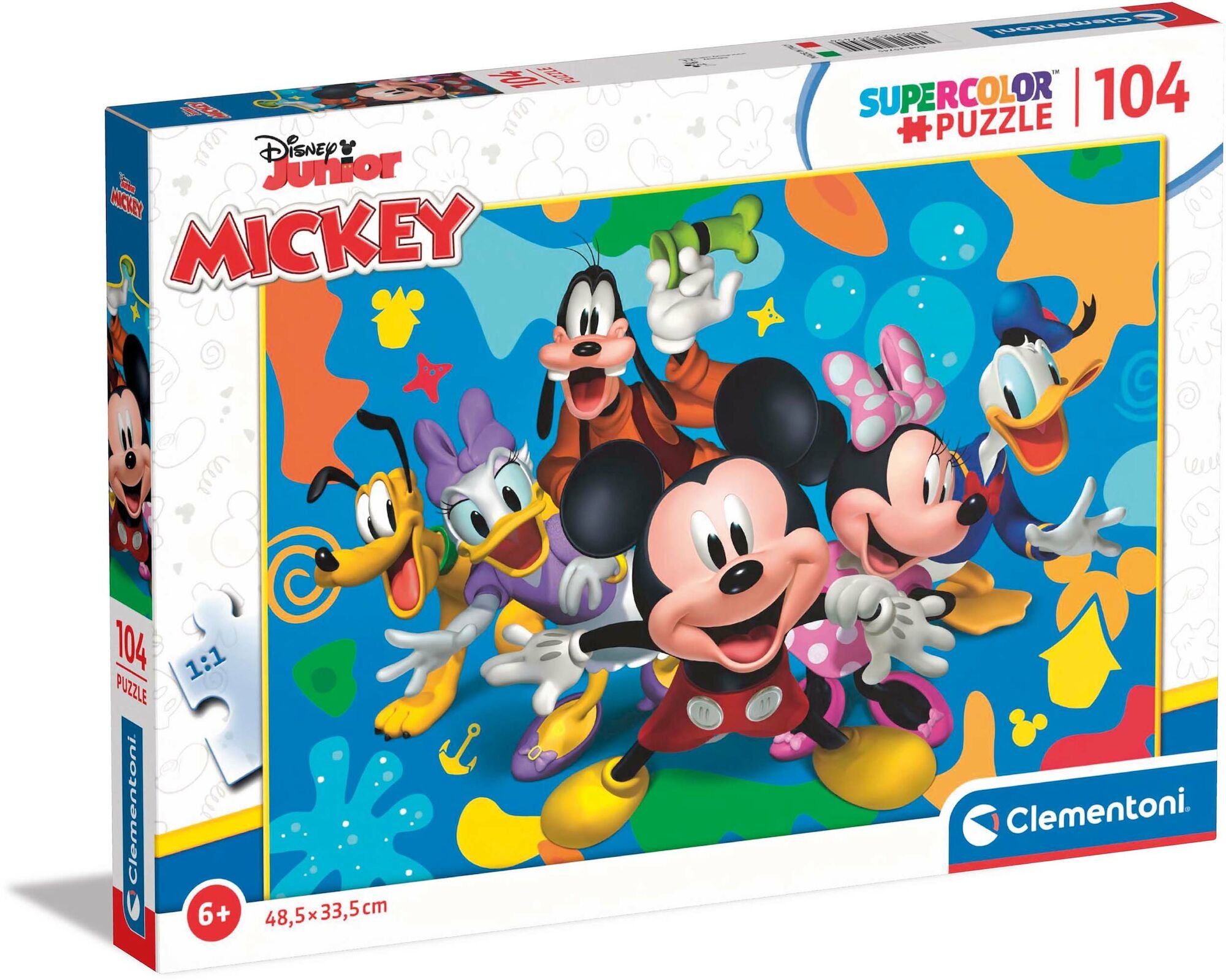 Clementoni Disney Mickey and Friends Pussel 104 Bitar|