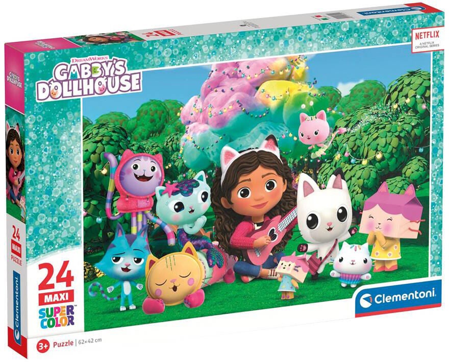 Clementoni Gabby's Dollhouse Maxi Pussel 24 Bitar