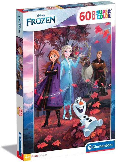 Clementoni MAXI Disney Frozen 2 Barnpussel 60 Bitar