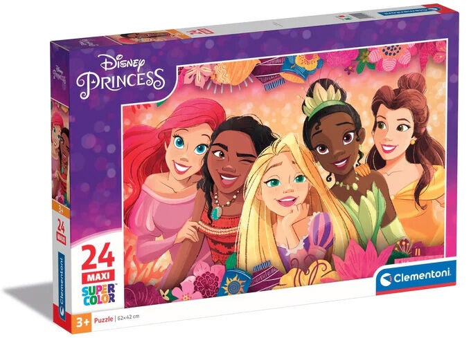 Clementoni MAXI Disney Princess Barnpussel 24 Bitar