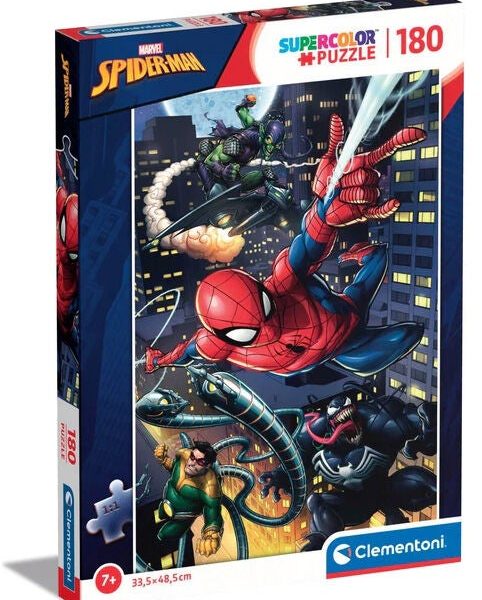 Clementoni Marvel Spider-Man Barnpussel 180 Bitar