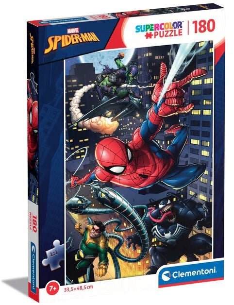 Clementoni Marvel Spider-Man Barnpussel 180 Bitar