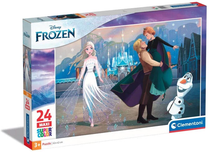 Clementoni Maxi Disney Frozen 2 Barnpussel 24 Bitar