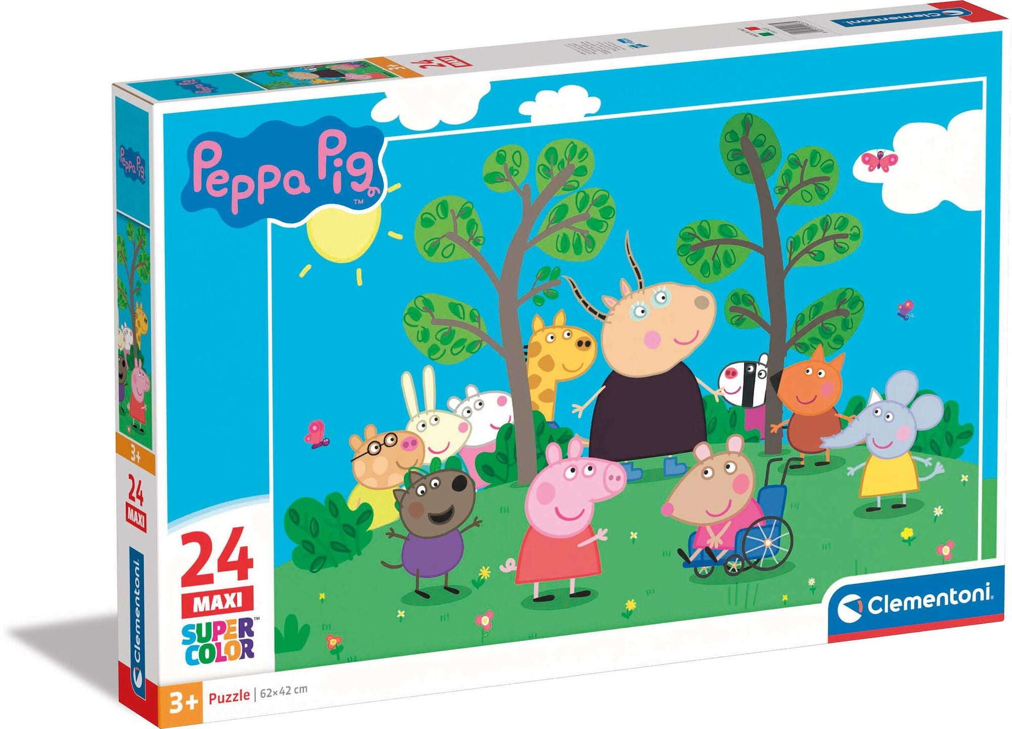 Clementoni Maxi Pussel Greta Gris 24 Bitar|