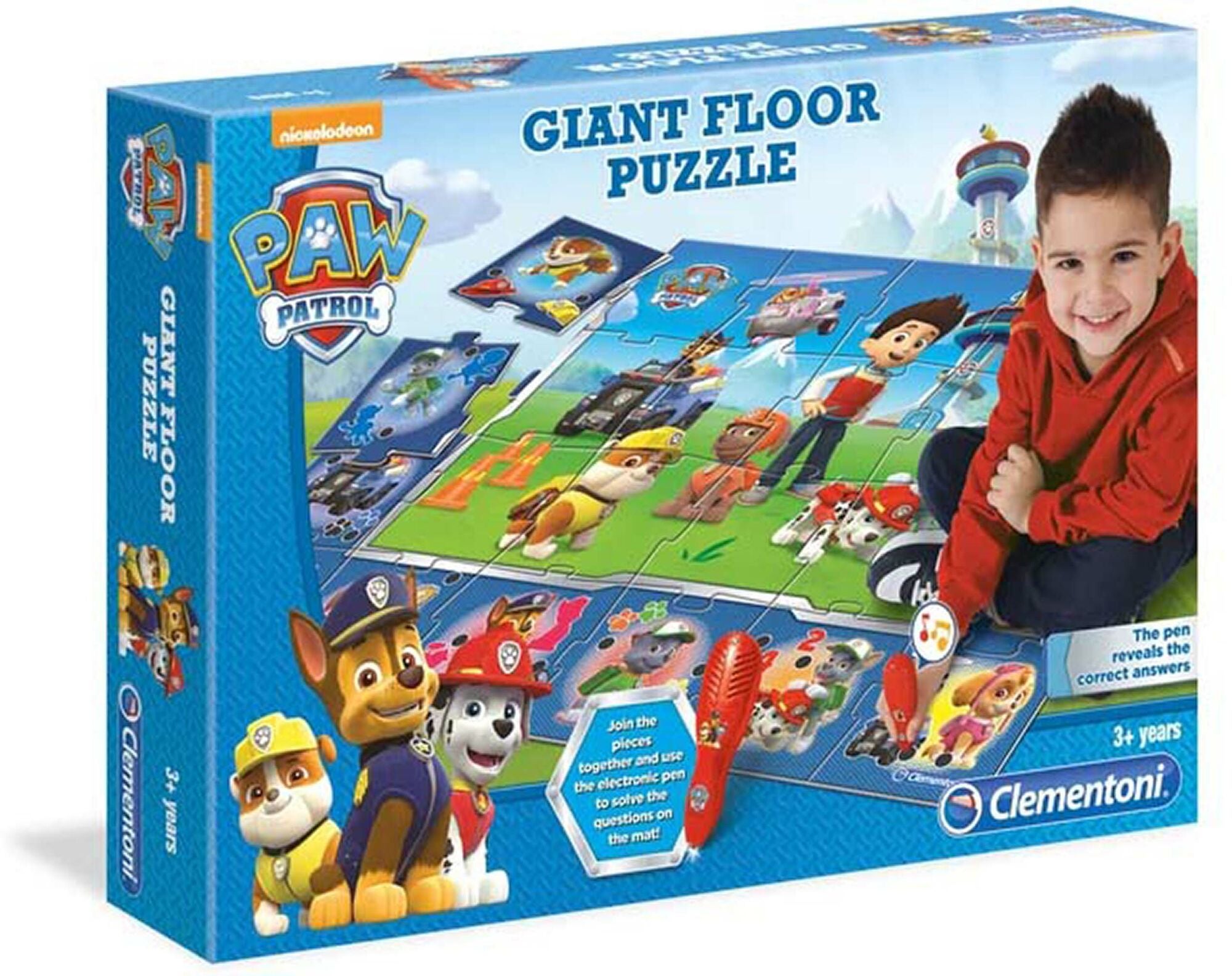 Clementoni Mega Golvpussel Paw Patrol 24 Bitar|